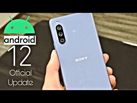 Sony Xperia 10 III Android 12 Update