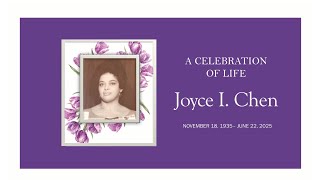 Celebration of Life for Joyce Chen