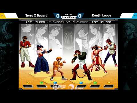 Terry X Bogard vs Denjin Loops - KOF 2002UM Neo Geo World Tour Special Stage Magfest Grand Final