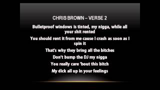 The Game - Fuck Yo Feelings Ft. Lil Wayne &amp; Chris Brown (Lyrics)