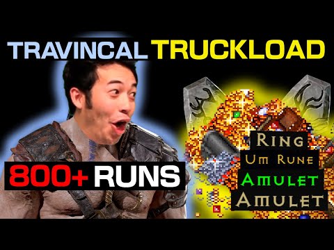 I Didn't Stop Until I Found A High Rune - 800+ Travincal Runs: Diablo 2 Resurrected Ladder