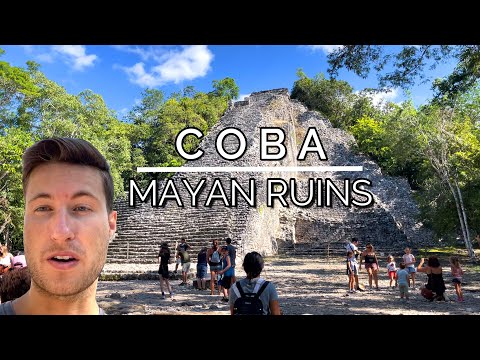 As ruínas maias em Coba México são as MAIS ALTAS da Península de Yucatán
