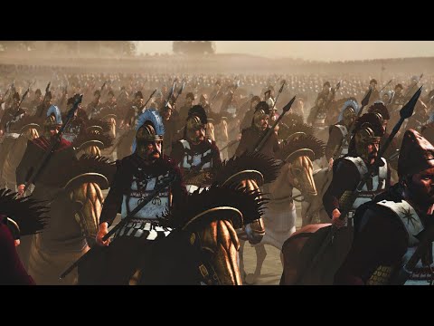 Macedonia vs Athens | Total War : Rome 2 Cinematic Battle