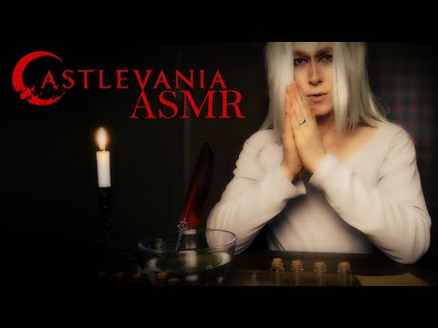 ASMR Alucard Takes Care of You - Castlevania ASMR (Writing Sounds, Personal Attention, Leeches)
