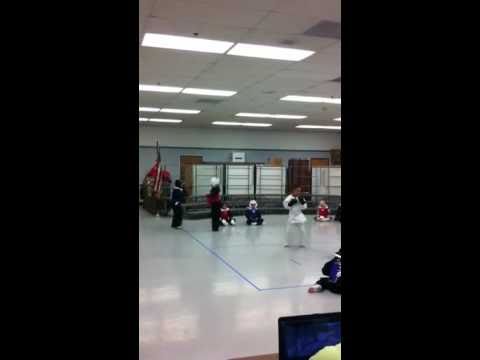 Jacinda sparring vs Jenna