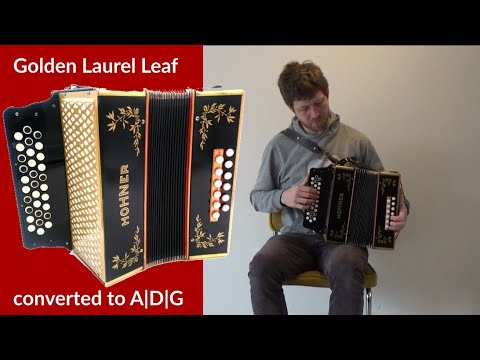 Swedish music on Hohner Laurel Leaf - converted from chromatic to A/D/G diatonic | Accordion Doctor