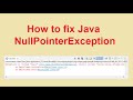 Exception In Thread Animation Thread Java Lang Nullpointerexception