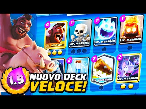 DECK 1.9 a *quasi* 6.000 COPPE col DOMATORE! Troll e Vittoria! Clash Royale ITA!
