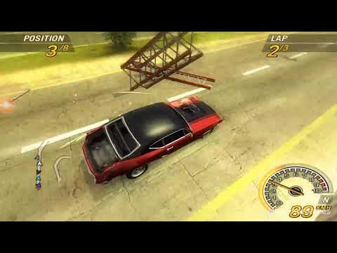 FlatOut 2 Walkthrough Part 26 - Special Street City Cup - PC Gameplay 1080p 60FPS