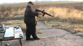 AKDAL MKA 1919 12 gauge Shotgun shooting Federal 3 inch Magnum 1210 fps 00 Buckshot