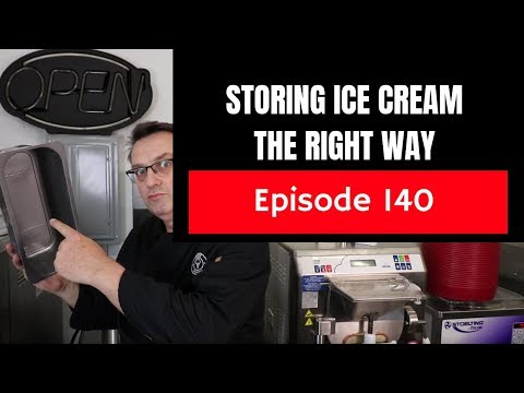 Storing Your Ice Cream The Right Way