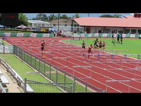 80m Hurdles U13, U14 & 40-44 Women Final, 2025 NQ Championships, Townsville 28 September 2025 