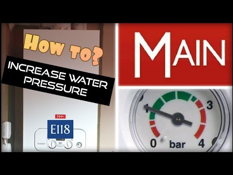 Increase Low Pressure Main Eco Compact Boiler - *Flashing E118*