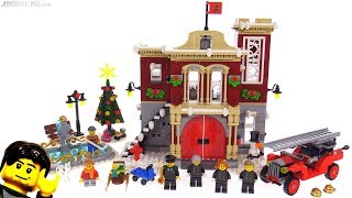 LEGO Creator Winter Village Fire Station review! 10263