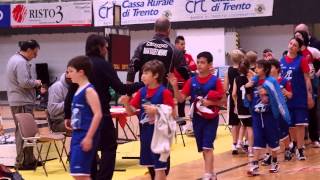 preview picture of video 'Aquilotti open   Arcobalemo Basket Trento'