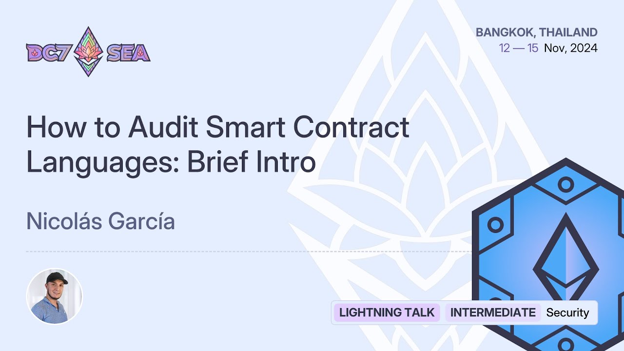 How to Audit Smart Contract Languages: Brief Intro preview
