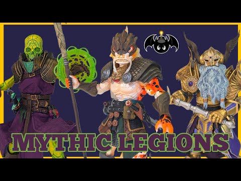 Legions Con 2025 Exclusives Mythic Legions Sir Valgard Scaphoid & Qoi Review. 