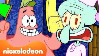 Bob Esponja | ¡Patricio molesta a Calamardo por una hora entera! (Parte 2) | Nickelodeon en Español MQDEFAULT Thumbnail