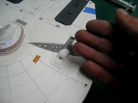 From TrekWorks - Round 2 Models 1/537 Scale USS Reliant Model Buildup PT 7