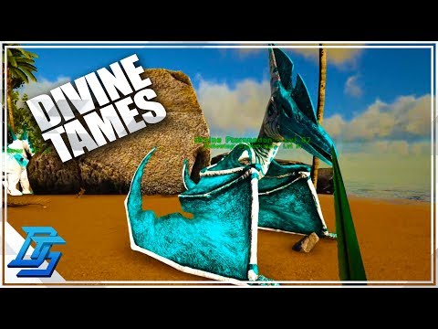 WE MOVED MAPS AND STARTED STRONG TAMING DIVINES- Ark Survival Evolved - Gaia Mod - Part 3