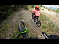 WHAT 6 Years Old Girl Shreds A Bike Park