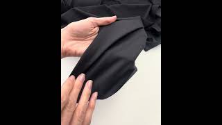 21044 Трикотаж вискозный цвет Чёрный 290 гр/м2, ширина 160 см на YouTube