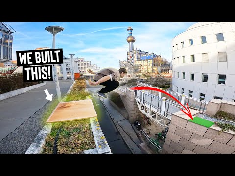 10K SPECIAL! Making IMPOSSIBLE jumps possible + Underground Tour | Parkour Vlog Ep.12 [VIENNA]