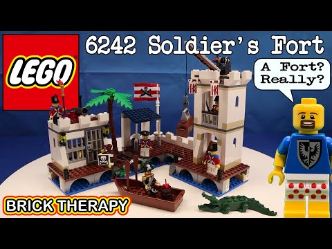 LEGO Pirates set 6242 Soldier's Fort : The New Imperial Guards : Build and Review