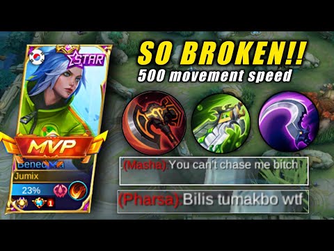 BENEDETTA BEST DAMAGE BUILD PLUS MOVEMENT SPEED THAT CAN CHASE AND ELIMINATE ENEMY! | MOBILE LEGENDS