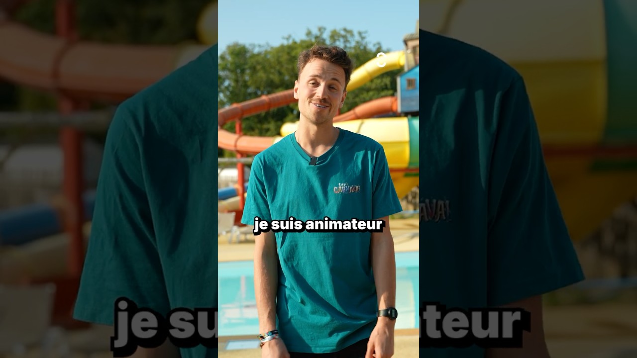 Quand ton travail consiste � mettre l'ambiance pendant les vacances des autres