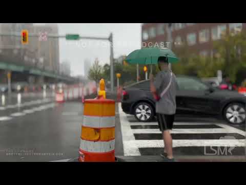 09-18-2023 Boston, MA  - Rainy, Soggy Conditions, people in the rain