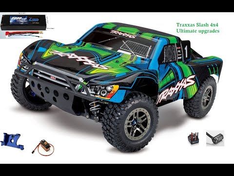 Traxxas Slash 4x4 Ultimate 1st impressions and upgrades :)