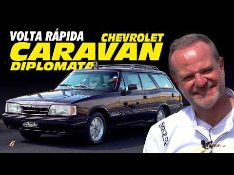 CHEVROLET CARAVAN DIPLOMAT ON THE FAST LAP! Rubinho accelerates a rare version of the WAGON in th...