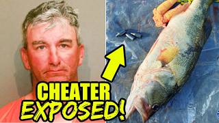 Fishing Tournament Cheater CAUGHT Stuffing Weights into Fish?!