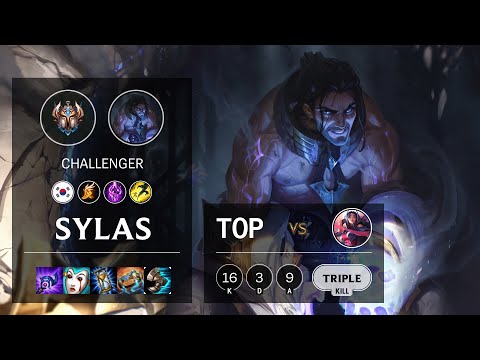Sylas Top vs Irelia - KR Challenger Patch 10.16
