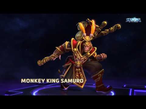Heroes of the Storm - MONKEY KING SAMURO Quotes (KR)