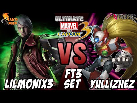 UMVC3 Parsec FT3 Set - lilmonix3 VS Yullizhez (Zero May Cry Mirrors)