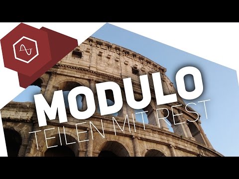 Modulo – Dividing with remainder? – Basics