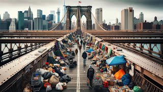 New York City Banned Vendors on Brooklyn Bridge