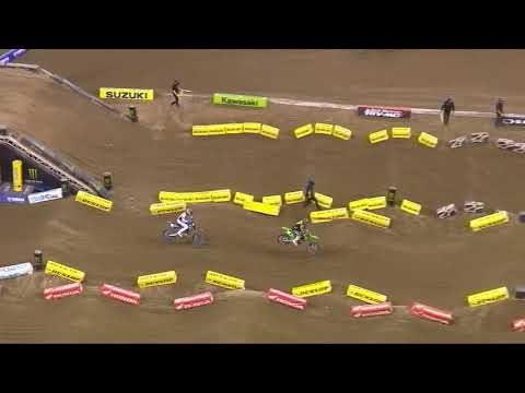 2021年 スーパークロス第5戦インディアナポリス2の450SXハイライト動画