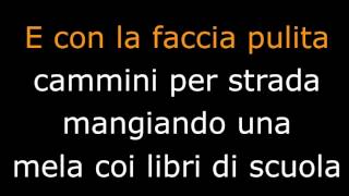 Albachiara - Vasco Rossi  TESTO LYRICS