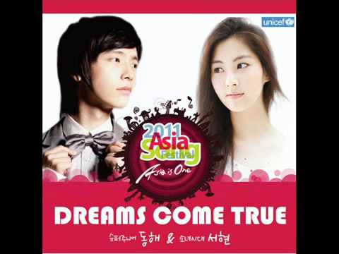 Dreams Come True (11.10.2011) - DongHae (Super Junior) & SeoHyun (Girls Generation)