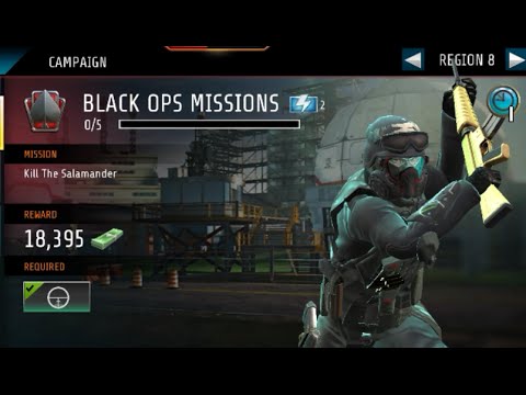 Kill Shot Bravo Region 8 Black Ops Mission #1- Kill The Salamander