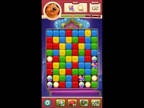 Toon Blast Level 2465 - NO BOOSTERS 🐻🐺🐱 | SKILLGAMING ✔️