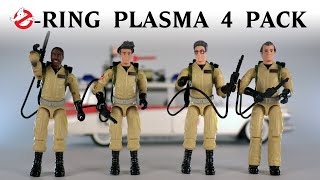 40th Anniversary Ghostbusters 1984 Plasma Pack O-Ring 3.75" Action Figure 4-Pack Review