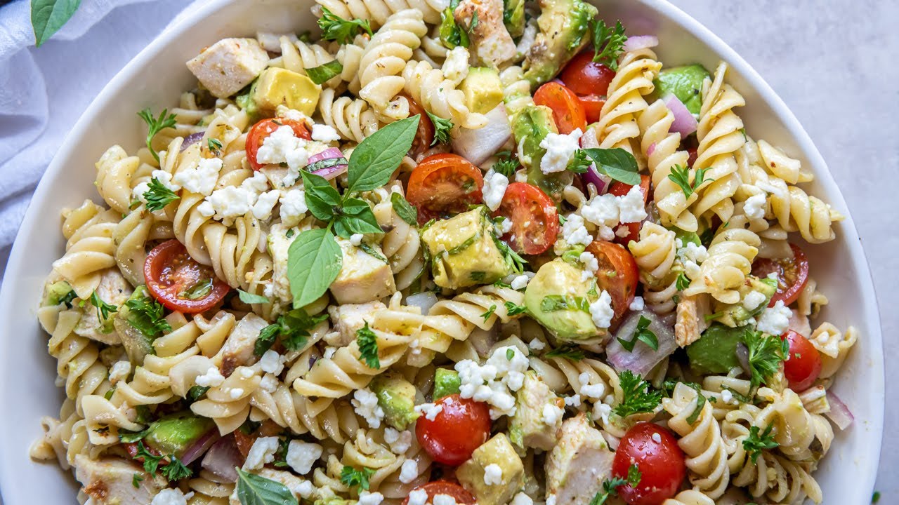 Tomato Avocado Pasta Salad – Best Cooking recipes In the world