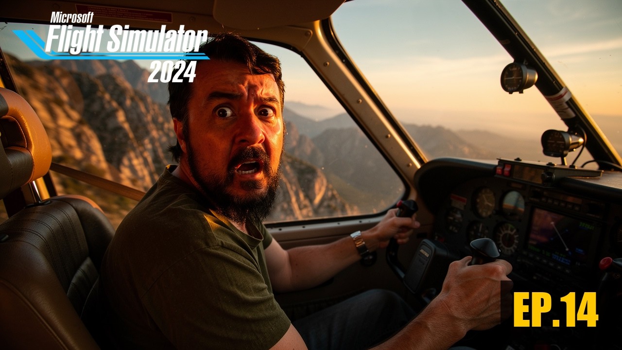 MICROSOFT FLIGHT SIMULATOR 2024 EP.14 "El avión se descontrola con los pedales nuevos"