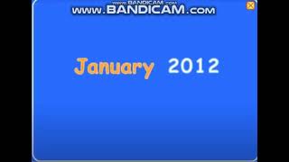 Starfall Calendar: January 2012 Title Card