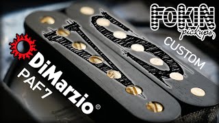 Video thumbnail for Fokin custom 7 vs DiMarzio PAF 7 | сравнение звукоснимателей by l3ondarenko Music