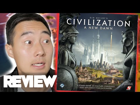 Civilization: A New Dawn | Shelfside Review w/Terra Incognita Expansion